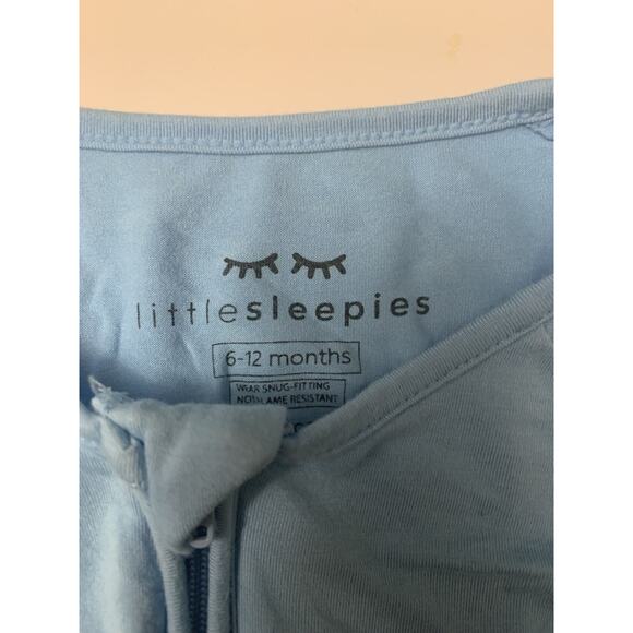 Litlle Sleepies Bamboo Pajama Sleepers Lot of 3 6–12 Months Unisex - Picture 6 of 10